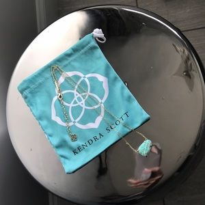 Kendra Scott Isla Aqua Kyocera Necklace